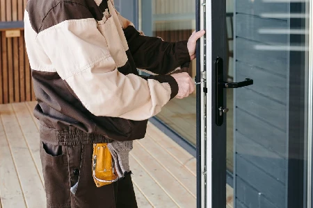 Cleaning And Polishing Glass Door Installation in Kendall West, FL